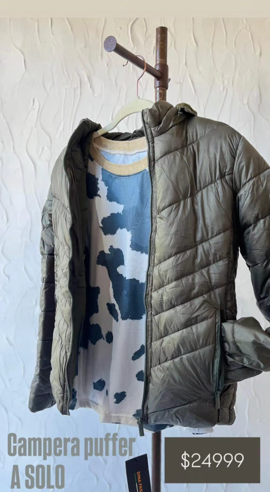 Campera con peluchito